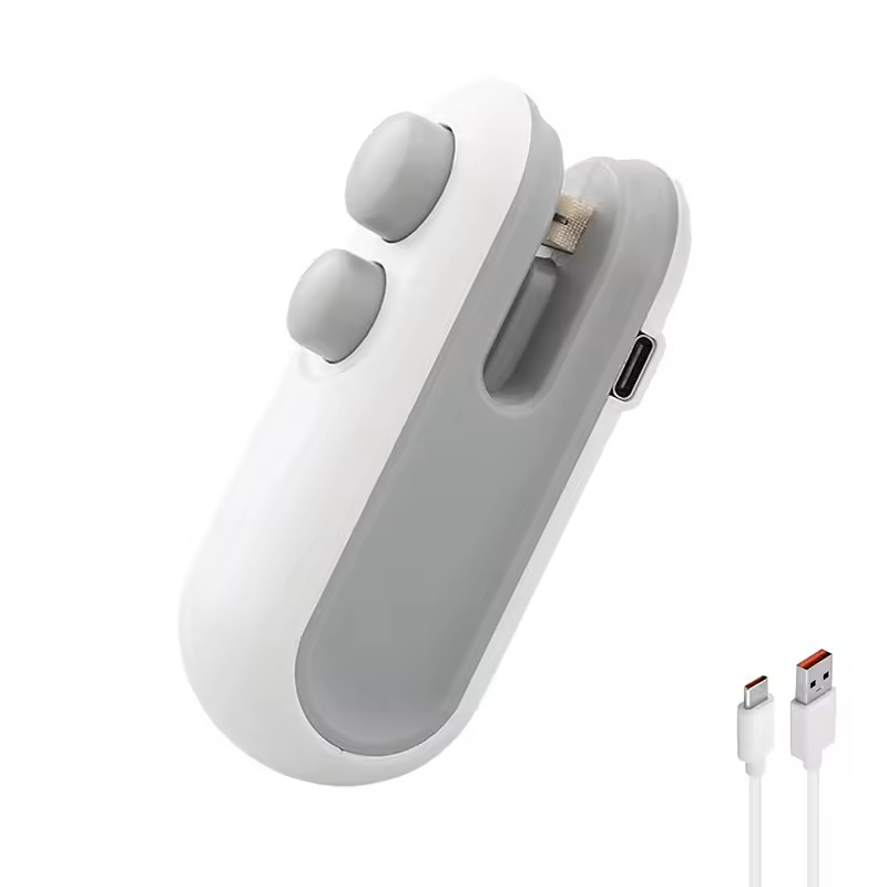 Airtight sealing device for food bags