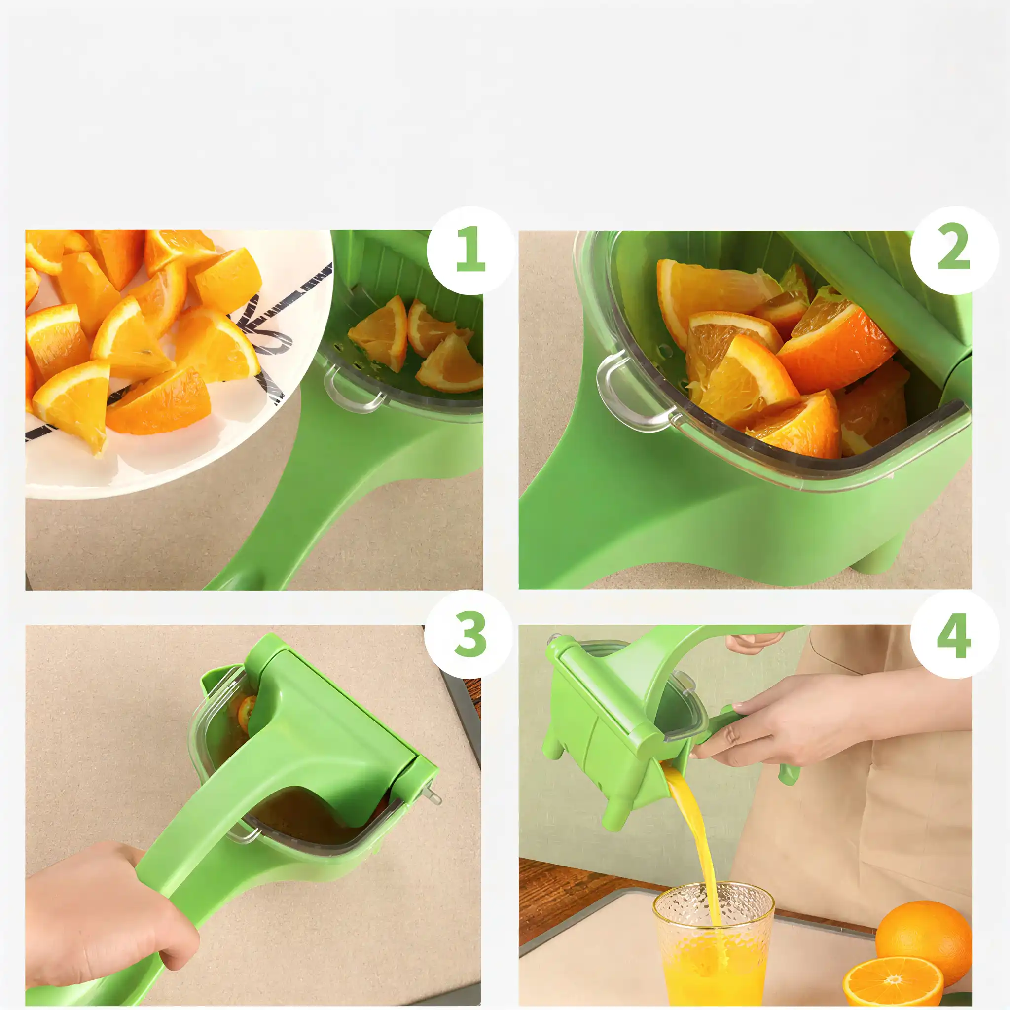 citrus fruit juicer manual portable kitchen tool