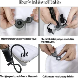 airplane bed for infant easy inflation