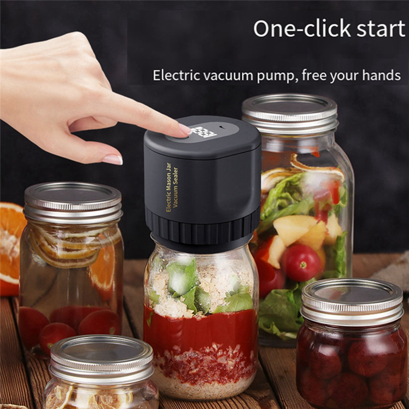 mason jar vacuum sealer rechargeable device