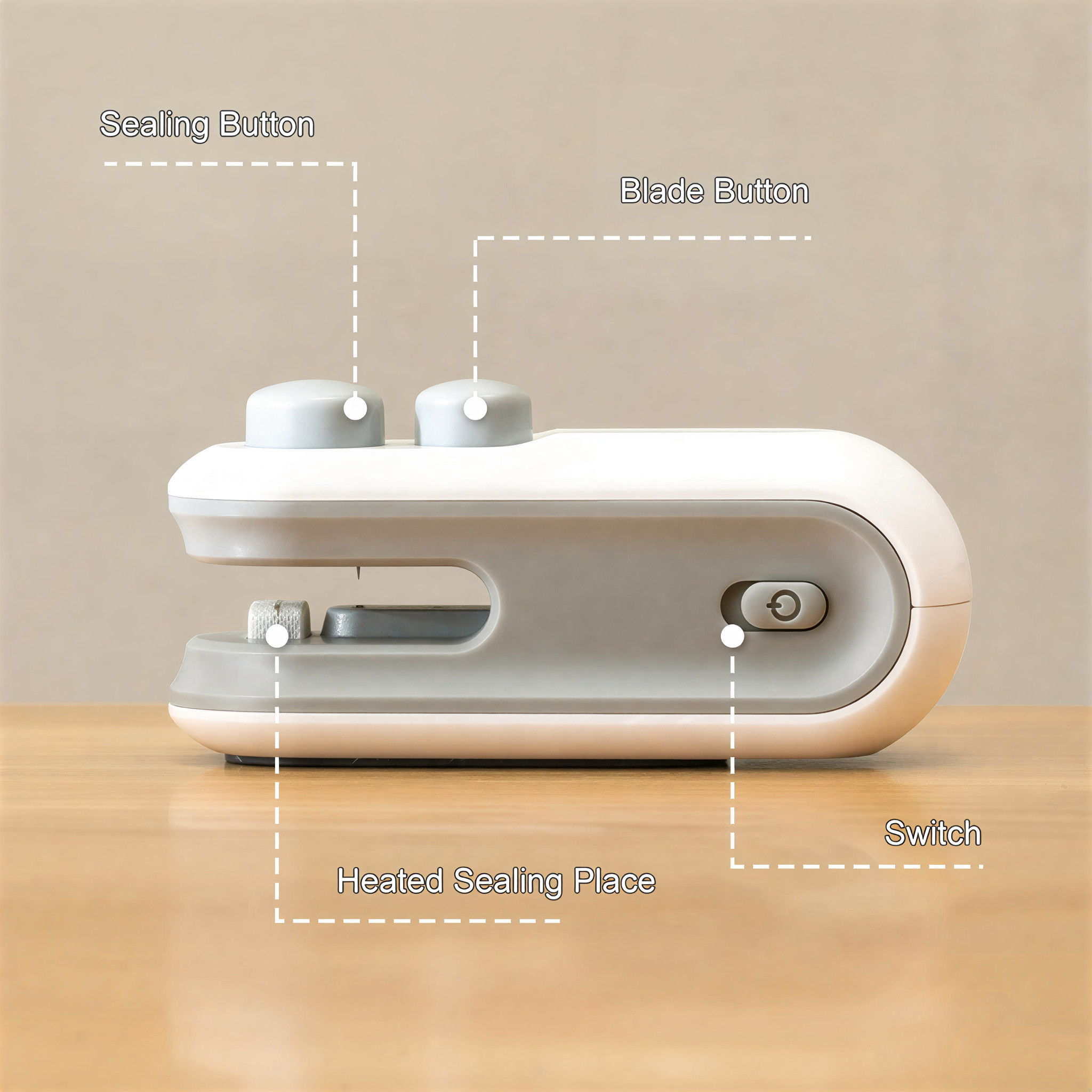 chips bag sealer magnetic fridge storage