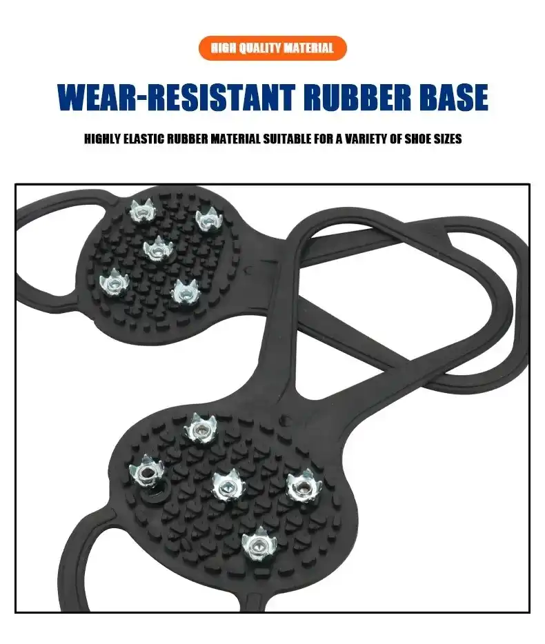 winter shoe spikes easy to wear slip on