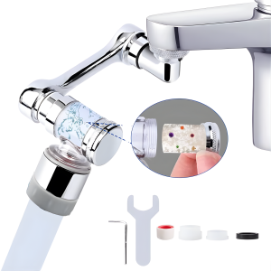 kitchen faucet extender 1080° rotating nozzle