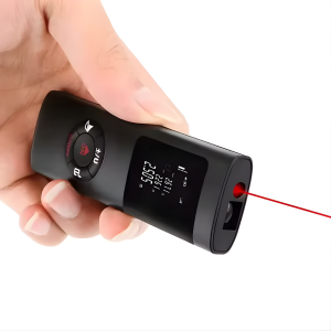 Laser measuring tape for quick and accurate measurements
