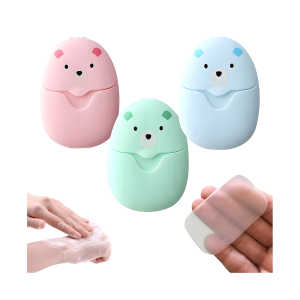 paper soap sheets boxed portable