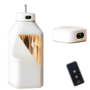 portable clothes dryer in apartment