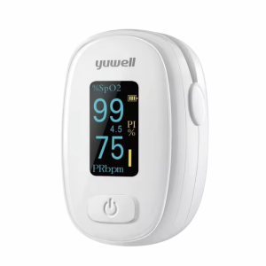 Portable pulse oximeter for fast oxygen and pulse rate measurement