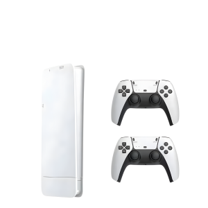 retro game console front view