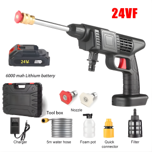 cordless pressure washer bucket use