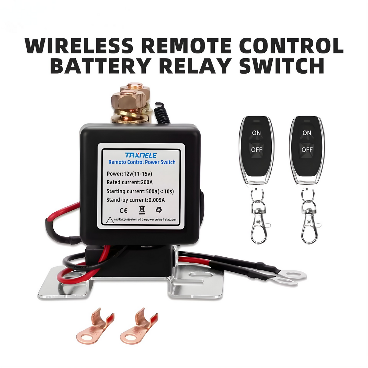 remote battery disconnect switch remote control