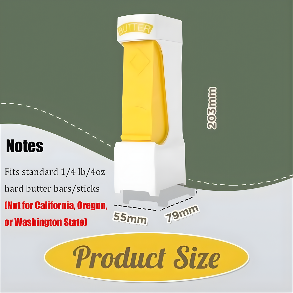 : One click butter cutter on toast