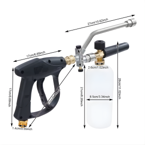 pressure washer spray gun foam nozzle