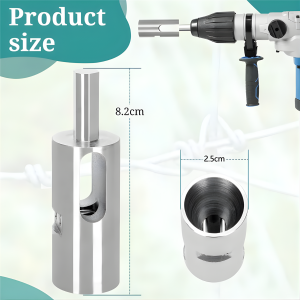 fence wire twister for drill