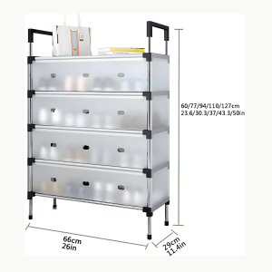 closet shoe hanger dustproof design