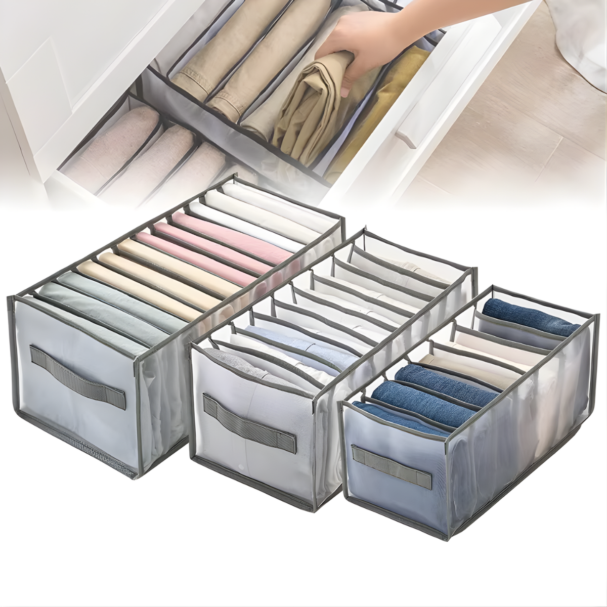 Closet Storage Box – Organize your wardrobe effortlessly