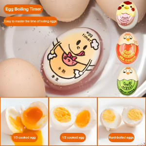 Color-Changing Egg Timer Boil to Indicate Egg Doneness
