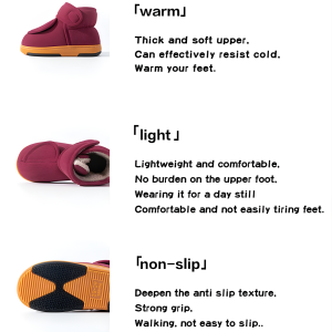 Warm High Top Slippers for Elderly – Comfortable and Supportive