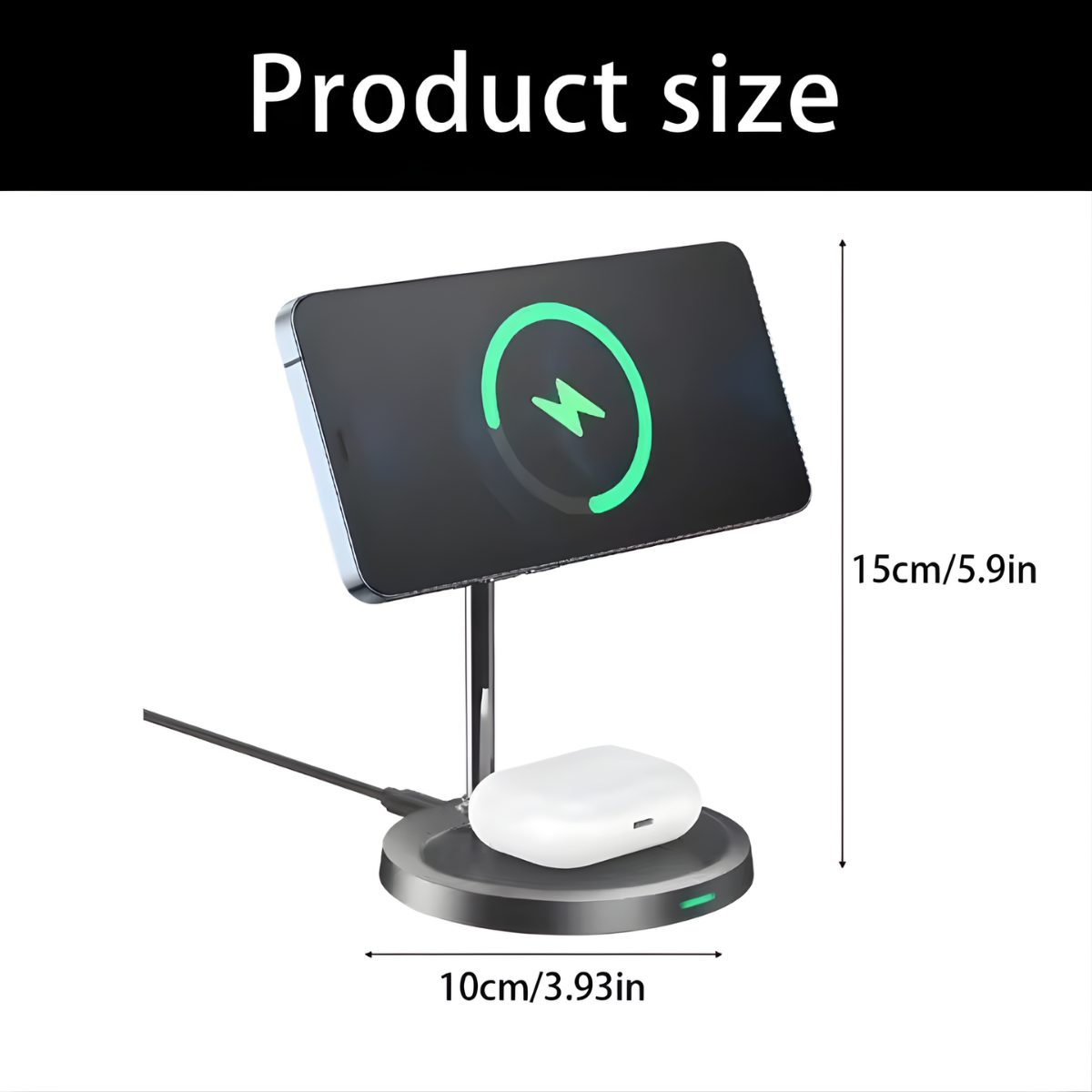 wireless charging stand desk