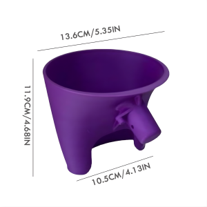 Close-up of the KitchenAid Artisan Mixer Flour Funnel Attachment