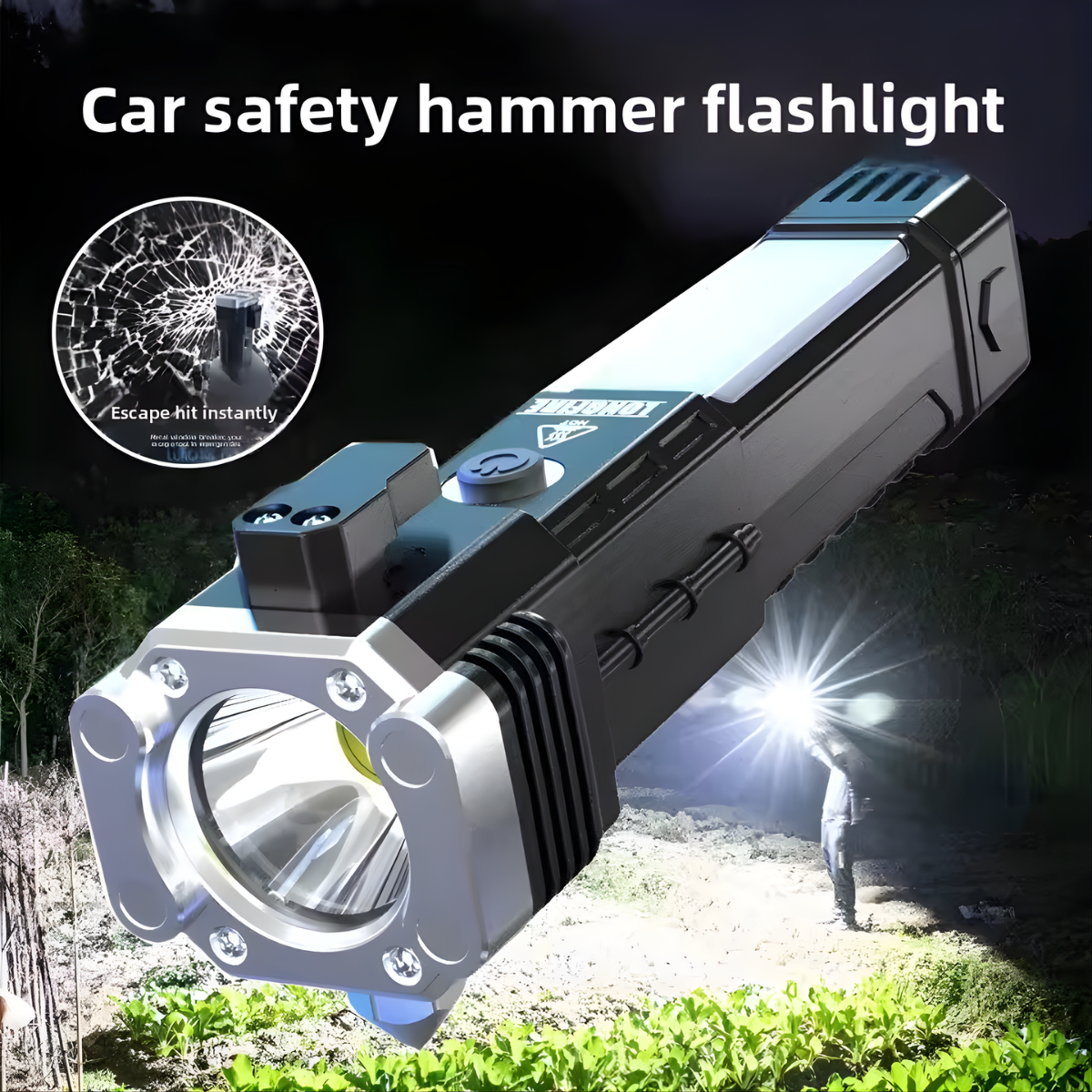flashlight that starts fires rechargeable