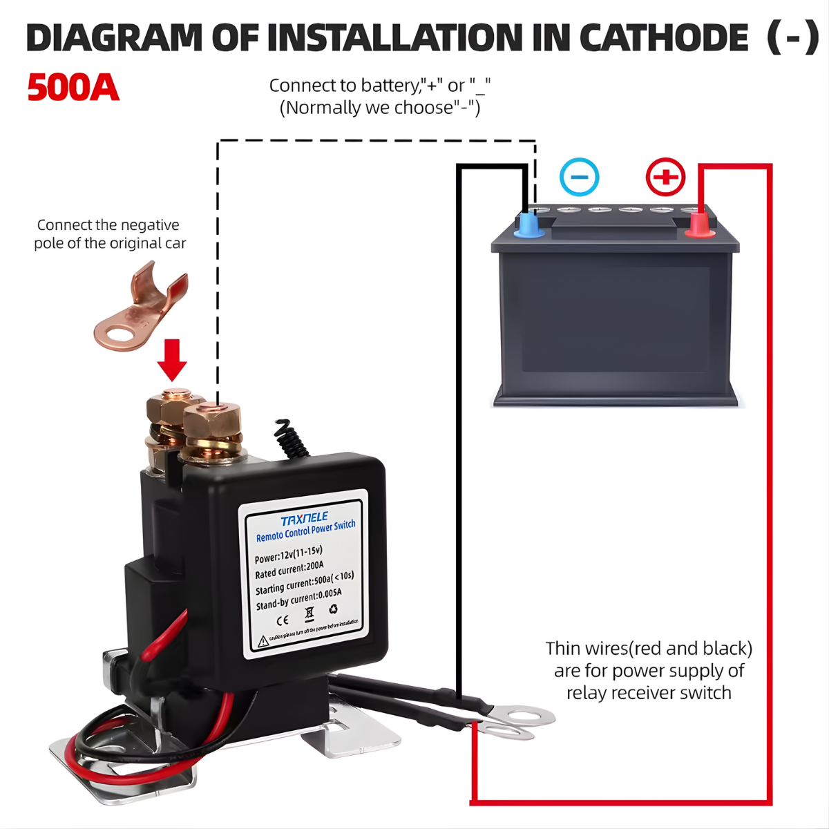 remote battery disconnect switch wiring