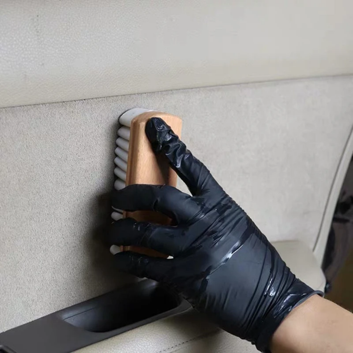 car cleaning brush interior