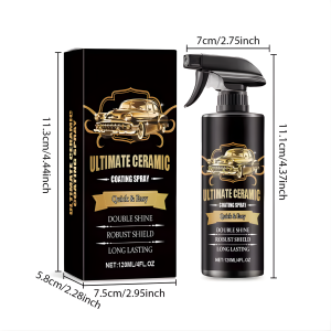 Easy Application of Ceramic Coating Spray for Cars