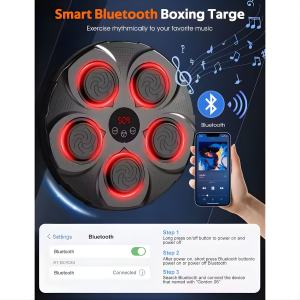 Music Boxing Machine with gloves