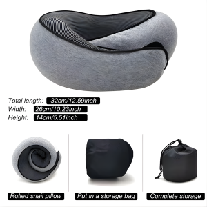 travel neck pillow airplane use