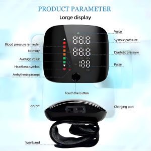 wrist blood pressure monitor rechargeable