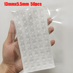 Set of Self-Adhesive Rubber Bumpers in Different Sizes