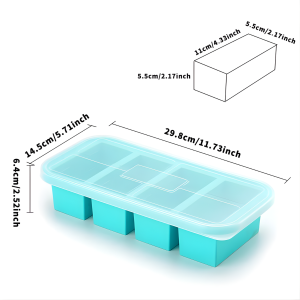 reinforced silicone freezer tray