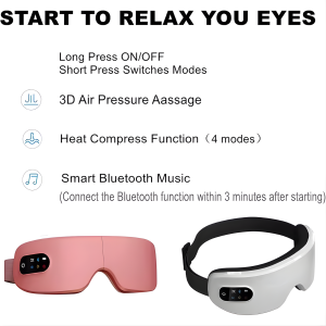 Portable eye care massager for use while traveling
