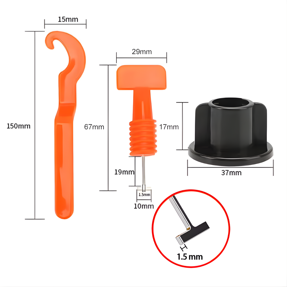 tile spacers leveling