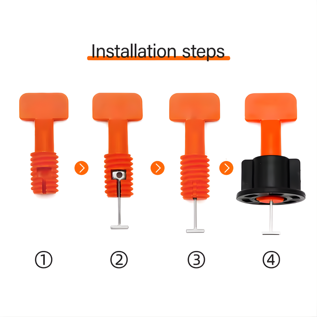 tile leveling system home depot