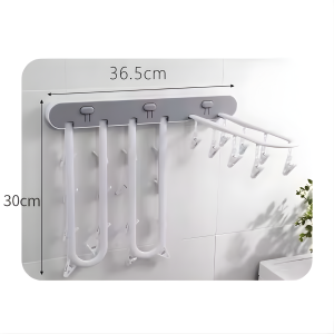 wall mounted drying rack bathroom