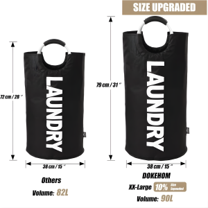 collapsible laundry hamper waterproof