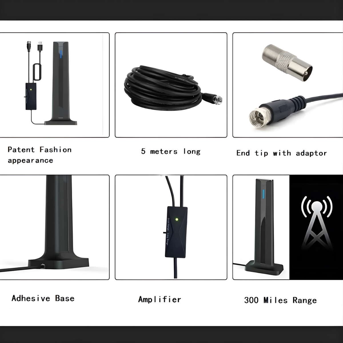 amplified indoor tv antenna smart tv