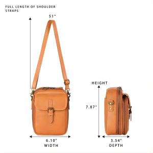 zipper crossbody bag adjustable strap