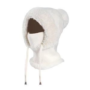 Balaclava Pattern Knit Hat for Cold Weather Protection