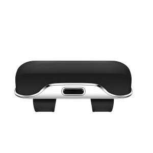 car visor sunglasses holder installed on visor