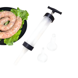 Manual Sausage Stuffer – Complete Kit with Funnels for Easy Sausage Making