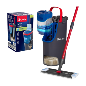 microfiber flat mop system