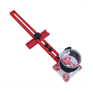 router circle cutting jig aluminum