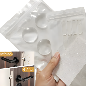 Installing Self-Adhesive Rubber Bumper on Furniture