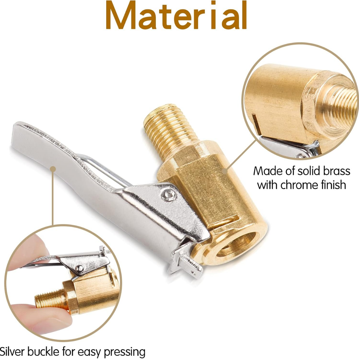 tire inflator attachment 8mm hose connector