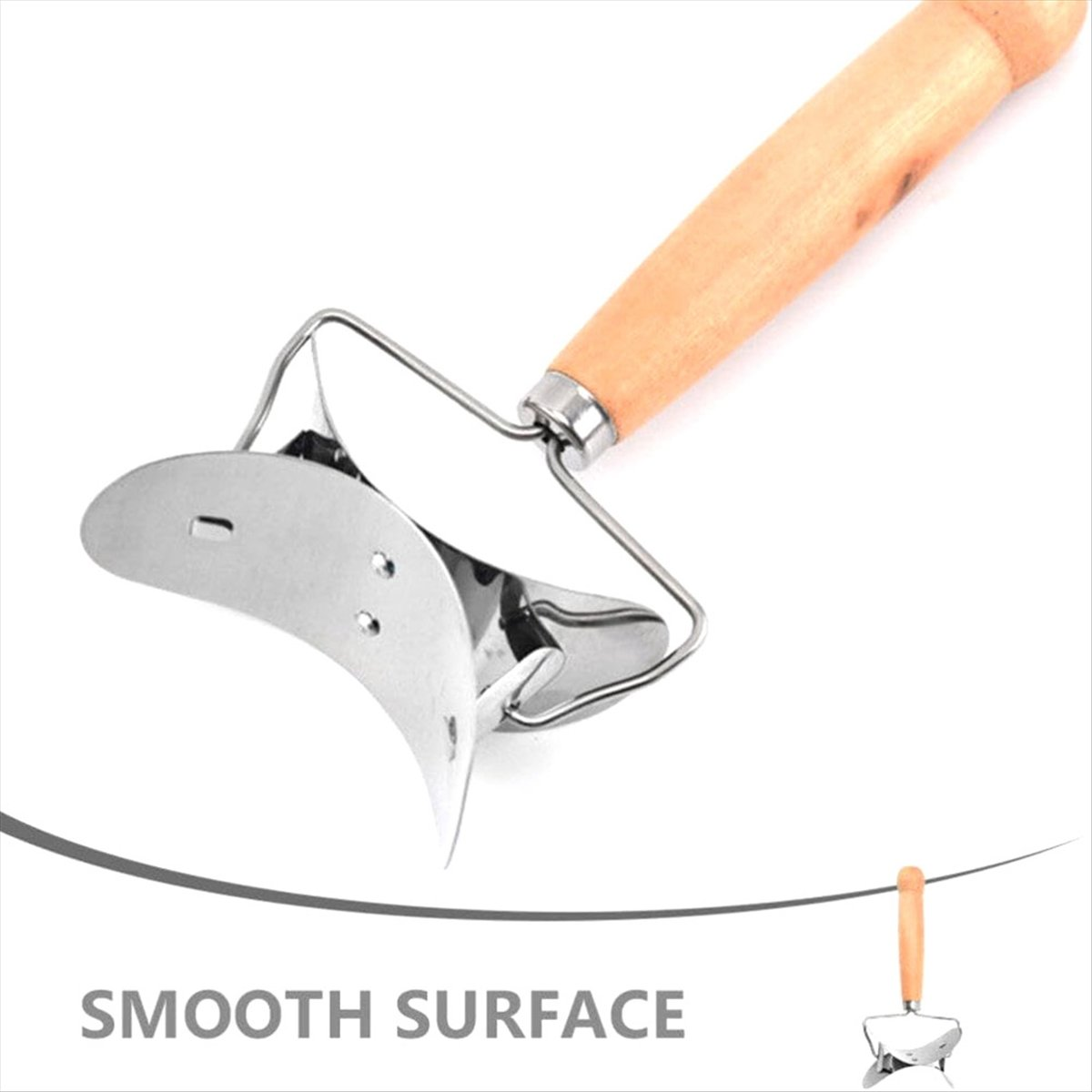 Stainless Steel Dumpling Cutter – Ideal for Ravioli and Pastries