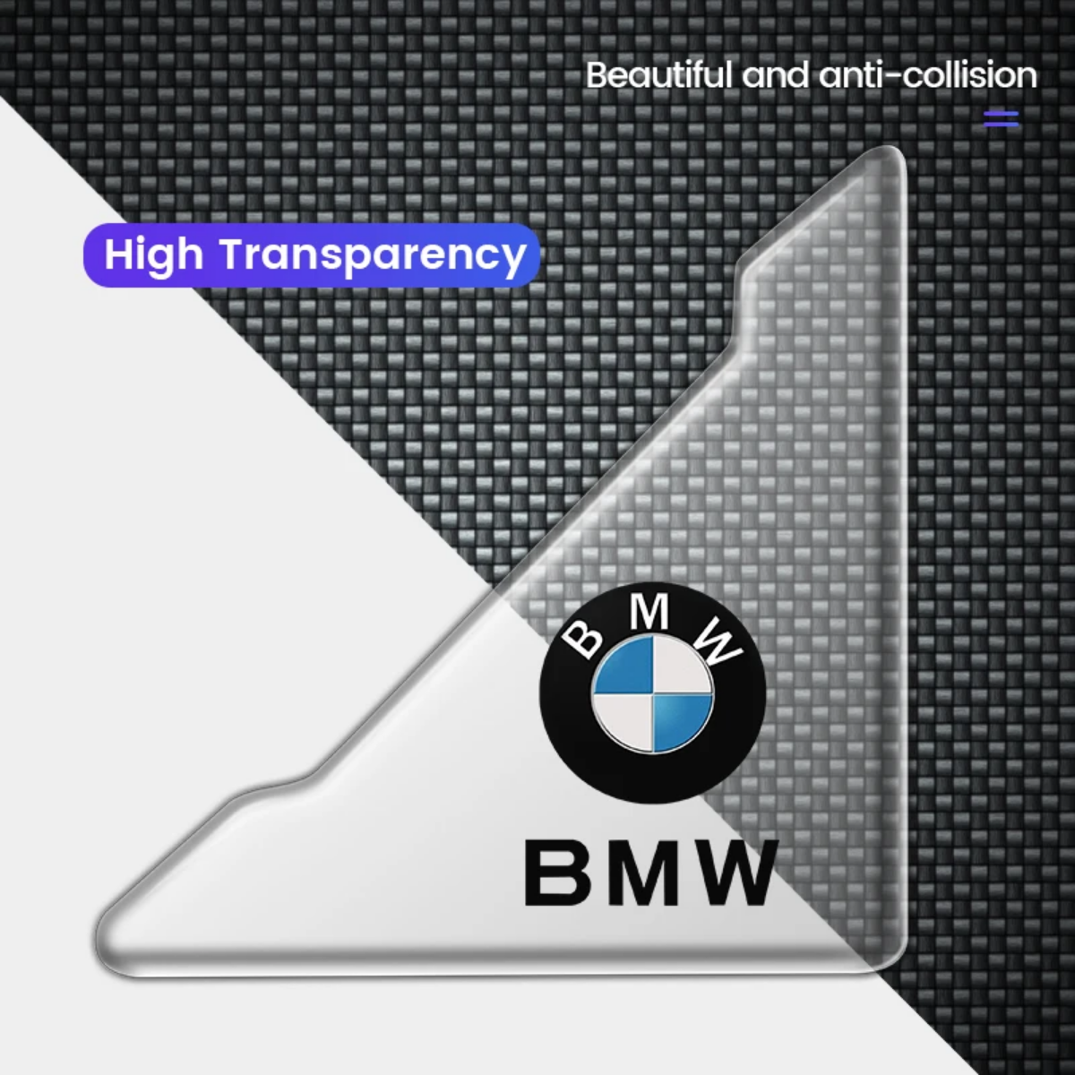 Self-Adhesive Car Door Corner Protector for BMW