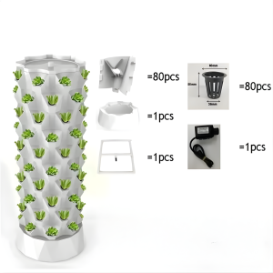 Nutrient solution and water reservoir for hydroponic system