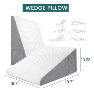 bed wedge pillow leg elevation